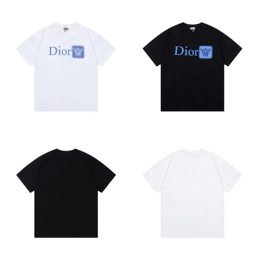 [buy more save more]Bee Letter Print Short Sleeve Tee 2 colors