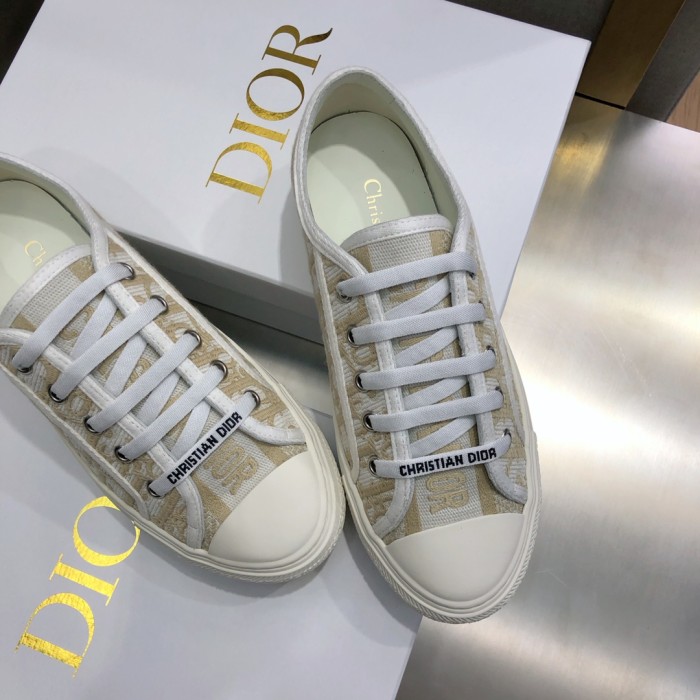 1:1 quality version 28314329 Walk'N'D Monogrammed Embroidered Canvas Shoes 8 colors