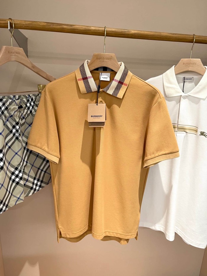 1:1 quality version Classic Check Collar Polo Tee 4 colors 29069301