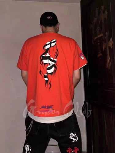 Mattyboy Graffiti Flame Heart tee