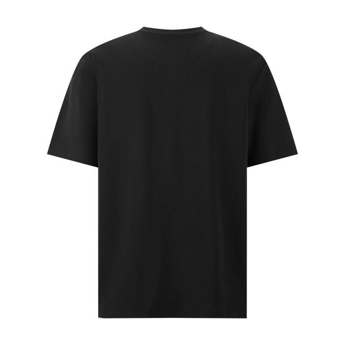1:1 quality version 28312488 new v-neck steel label tee 5 colors