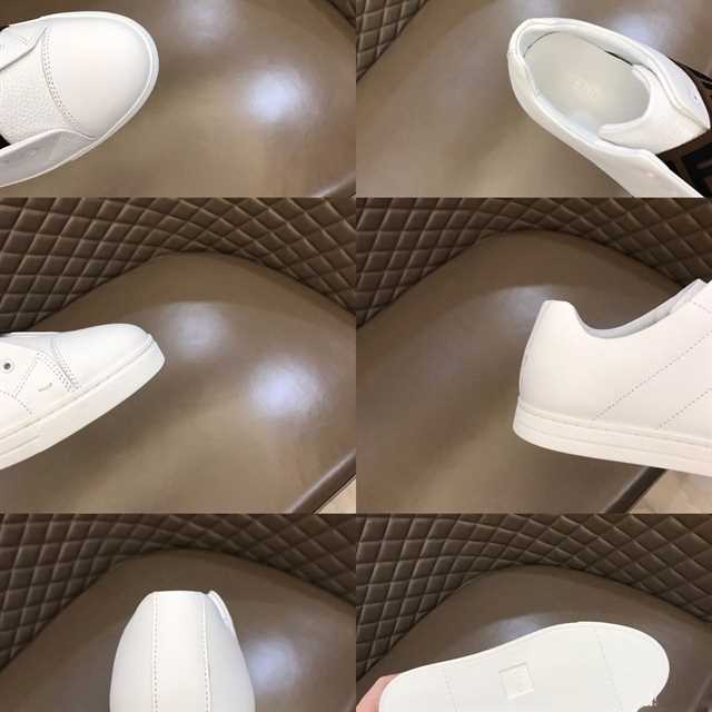FEND1 CRISSCROSS FF STRAPS SLIP-ON SNEAKERS   FD10