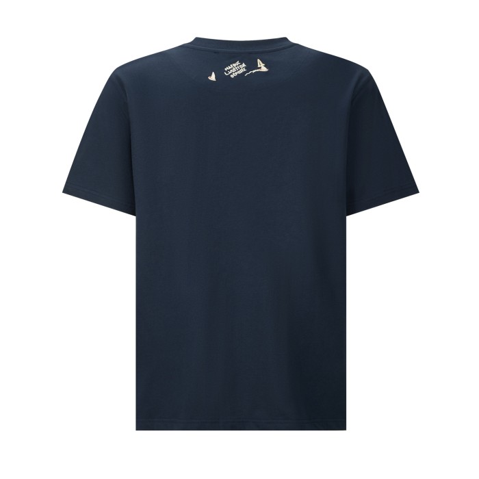 1:1 quality version 28312455 sailboat round neck embroidered tee