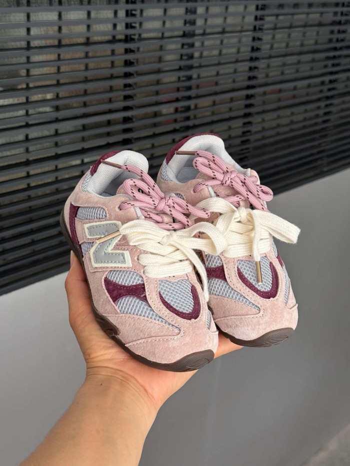 Miu Miu Co-branded Pig Leather Mesh Hook & Loop Shoes for Kids 5 colors 28999124