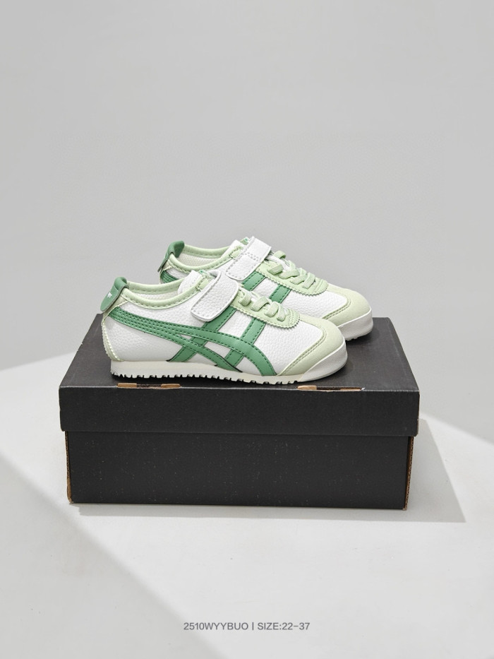 Onitsuka Tiger Mexico 66 Velcro Casual Shoes for Kids 10 colors 29006185