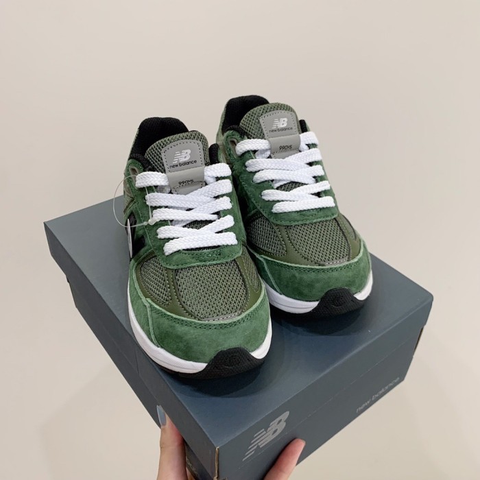 NB990 Lace-Up & Hook & Loop Retro Running Shoes for Kids 9 colors 28998857