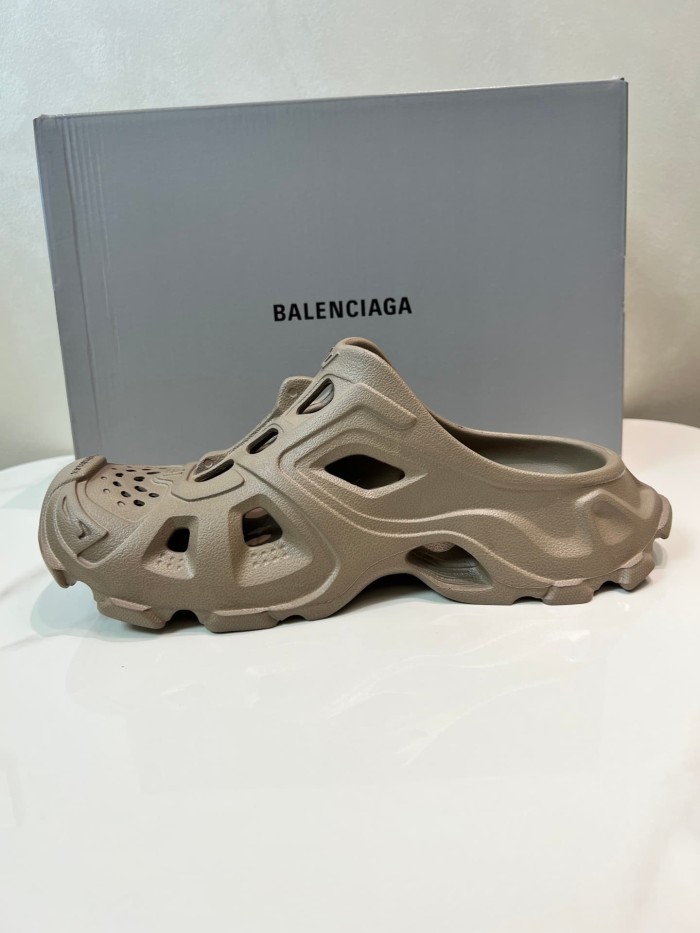 1:1 quality version HD Mule Backless Slip-On Cutout Shoes 5 colors 29027289