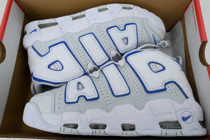 Air More Grey Royal Blue Pippen Basketball Sneakers 29030392