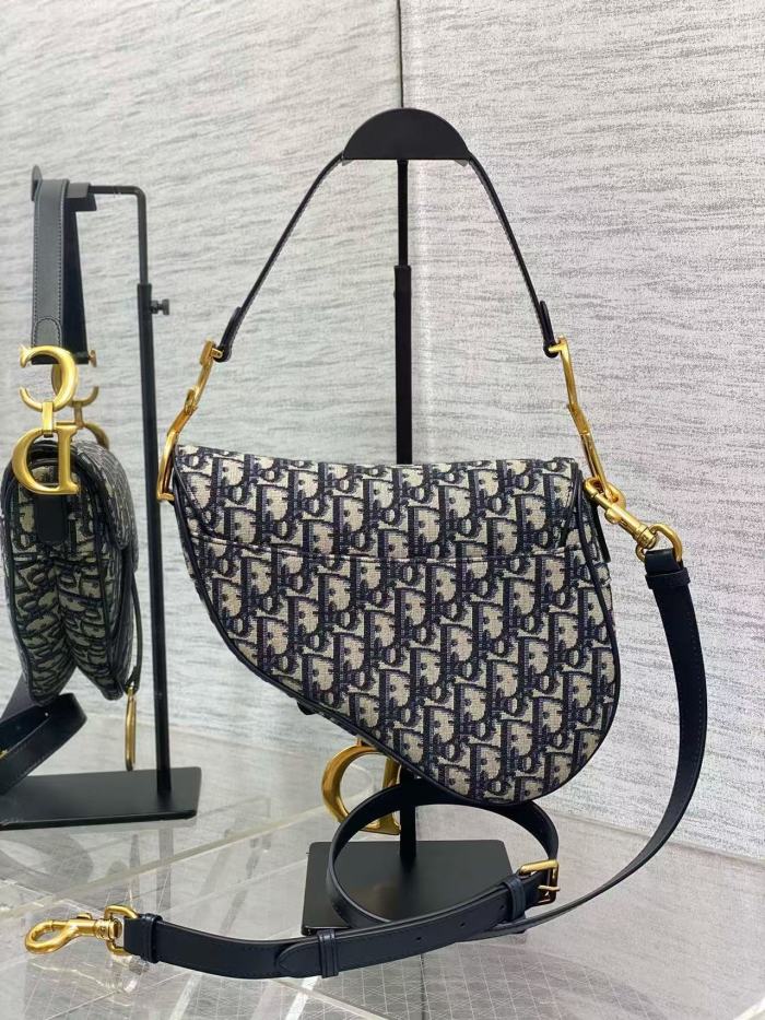 1:1 quality version Saddle Embroidered Vintage Floral All-Over Print  Crossbody Bag