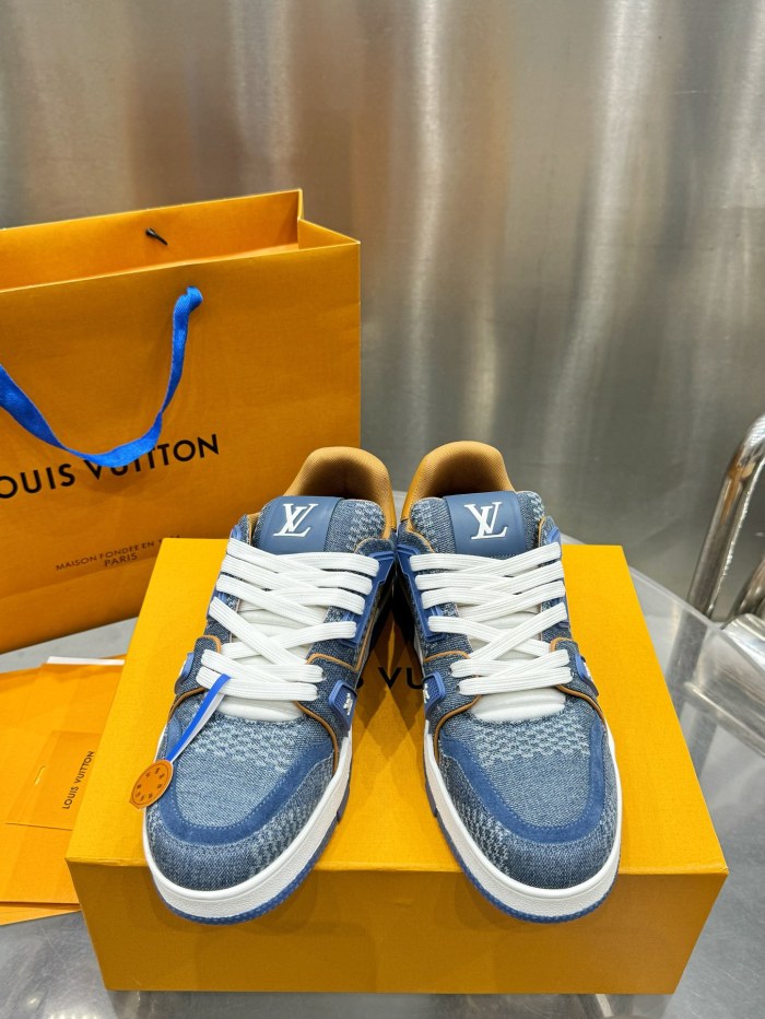 1:1 quality version 28136549 L trainer Patchwork Sneakers 2 colors
