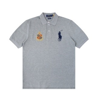 28261511 Embroidered Logo lapel polo shirt 4 colors