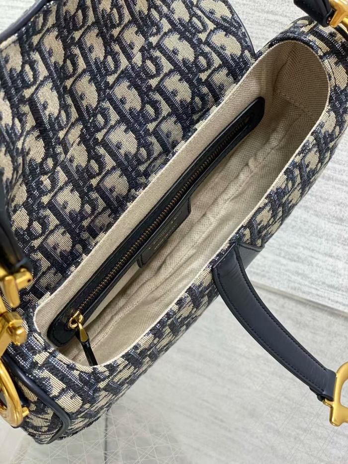 1:1 quality version Saddle Embroidered Vintage Floral All-Over Print  Crossbody Bag