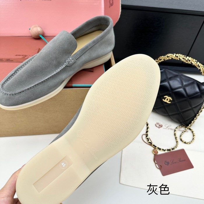 1:1 quality version Summer Walk Double-Layer Cowhide Flat Shoes 15 colors 28700726