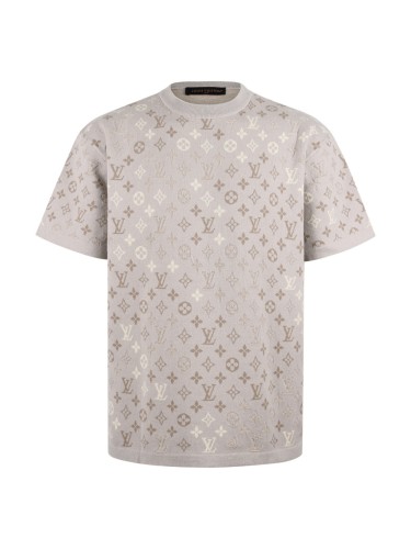 1:1 quality version Monogram Wool Jacquard Crew Neck Tee 28978909