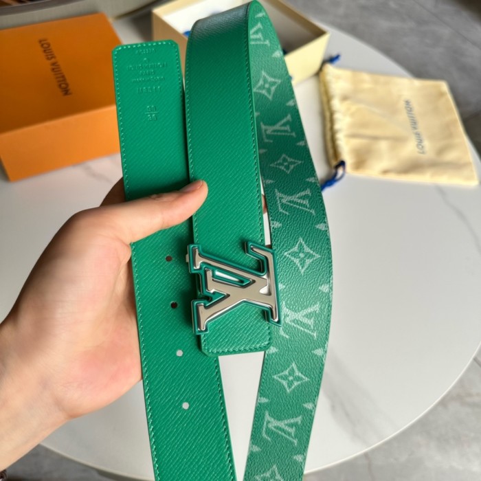 1:1 quality version 28197155 Two-Tone Monogrammed Buckle Belt 14 colors