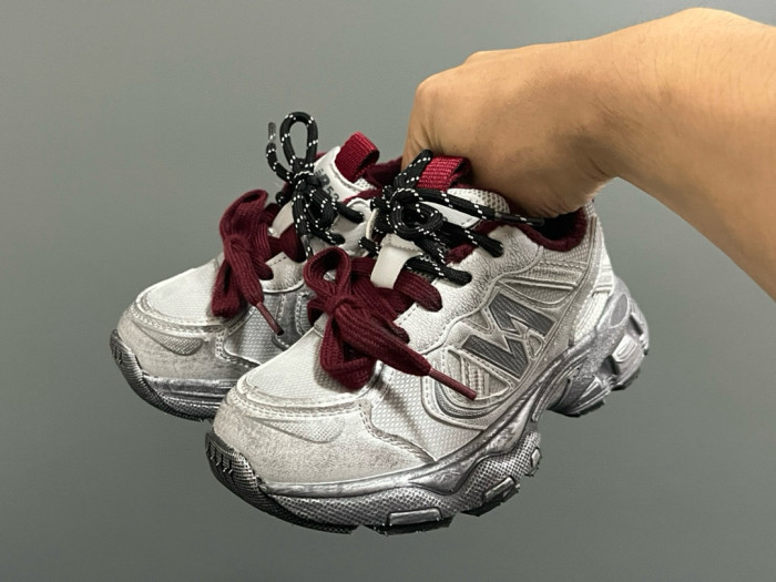 530 Cut N Fleece Lined Two-Lace Vintage Sneakers for Kids 2 colors 29011431