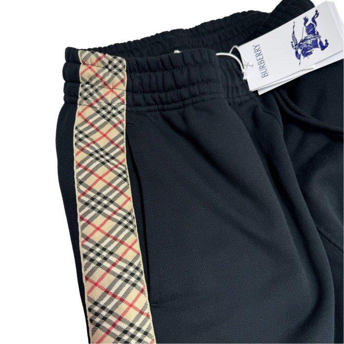 1:1 quality version Side checkered knitted looped Pants 28480987