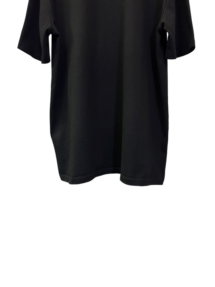 1:1 quality version Front and Back Logo Thick Pressure Adhesive Crew Neck Tee 3 colors 28903018