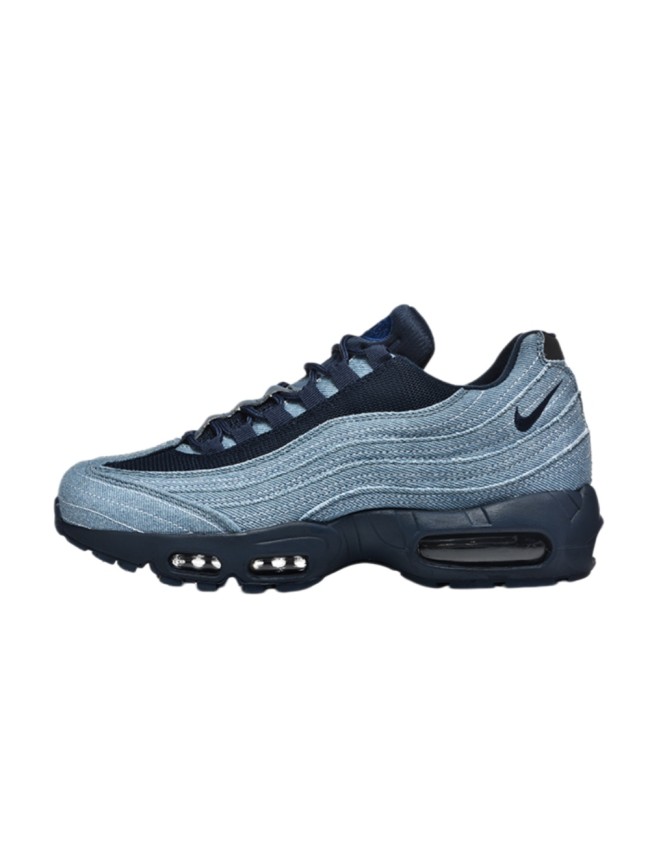 [plus-size shoes]Air Max 95 Denim Blue  Air Cushion Running Shoes 29045495