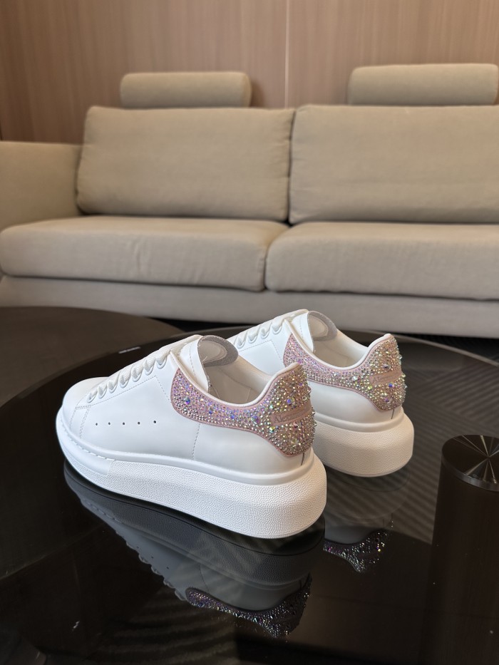 1:1 quality version Shoe Tail Rhinestone Monogram Sneakers 16 colors