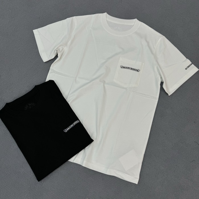 1:1 quality version Front and back classic scroll print Tee