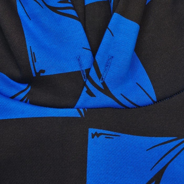 1:1 quality version AP Blue and Black Checkered Hoodie & Pants Set 2 colors 28749373