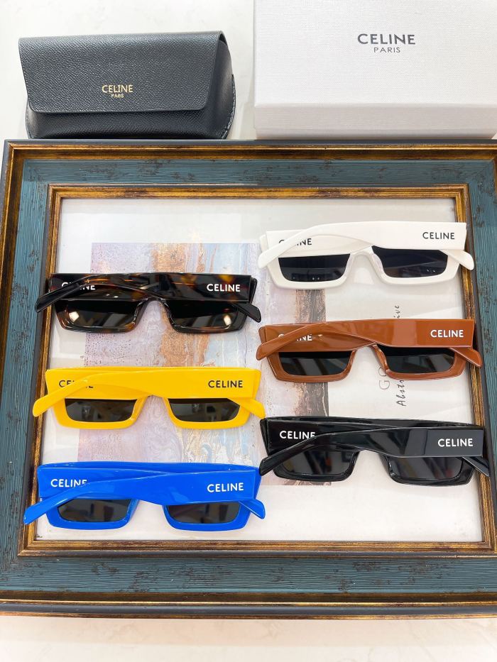 1:1 quality version Square Frame Hip Hop Glasses 6 colors 28625353