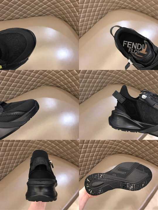 FEND1 CHUNKY LACE-UP TRAINERS   FD24