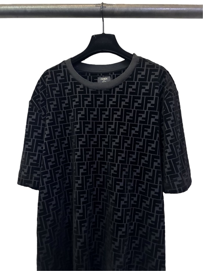 1:1 quality version Mercerized Flocked Tee 28760674