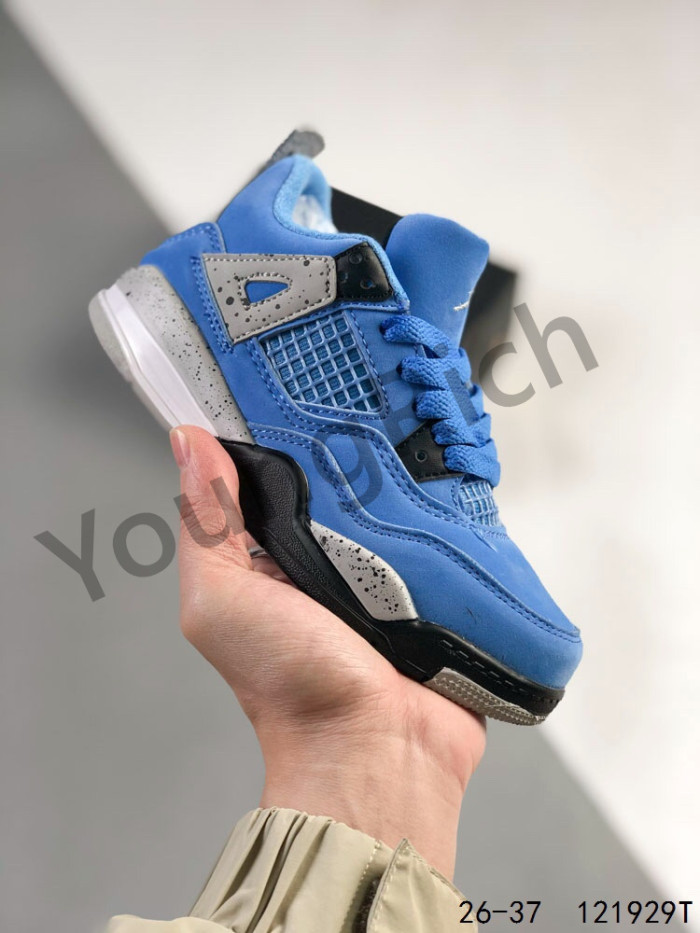 Generation 4 mid-top retro basketball shoes kids shoes 23 colors