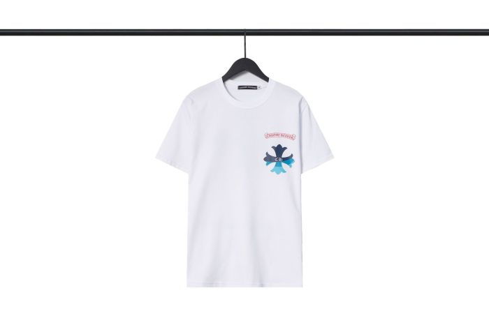 Blue Gradient Cross tee 2 colors