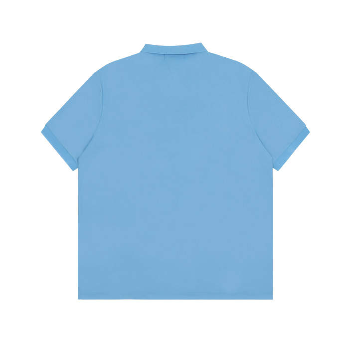 27972788 Classic embroidered logo lapel polo shirt 12 colors