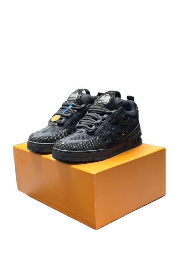 1:1 quality version L Skate Trainer Black Floral shoes 28593391