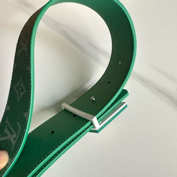 1:1 quality version 28197155 Two-Tone Monogrammed Buckle Belt 14 colors
