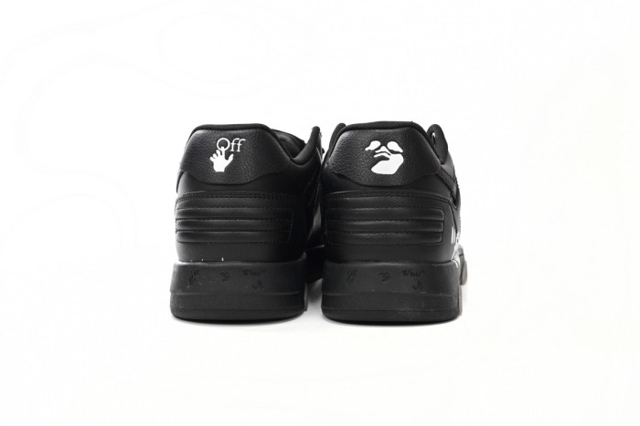 OW OOO Low Tops  For Walking  Black White  OMIA189S21LEA0041001