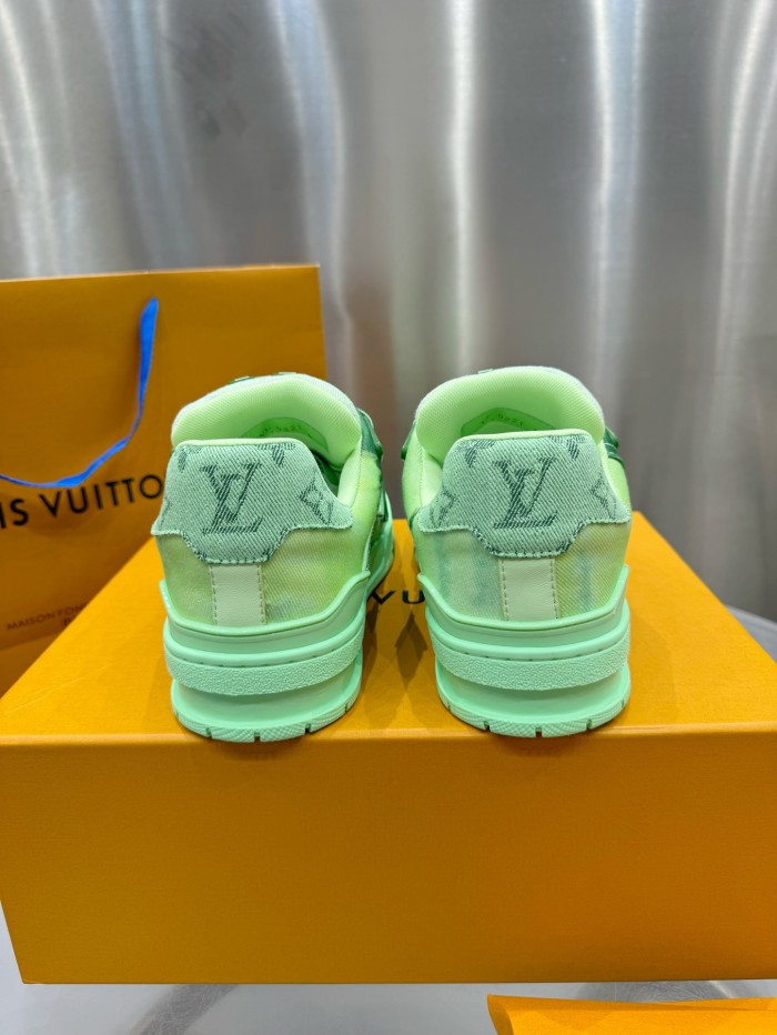 1:1 quality version Tie-Dye Gradient Sneakers 2 colors