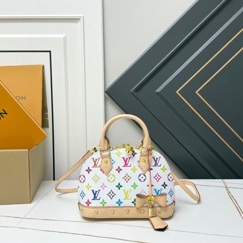 Colorful Logo Printed Handbag 28683545