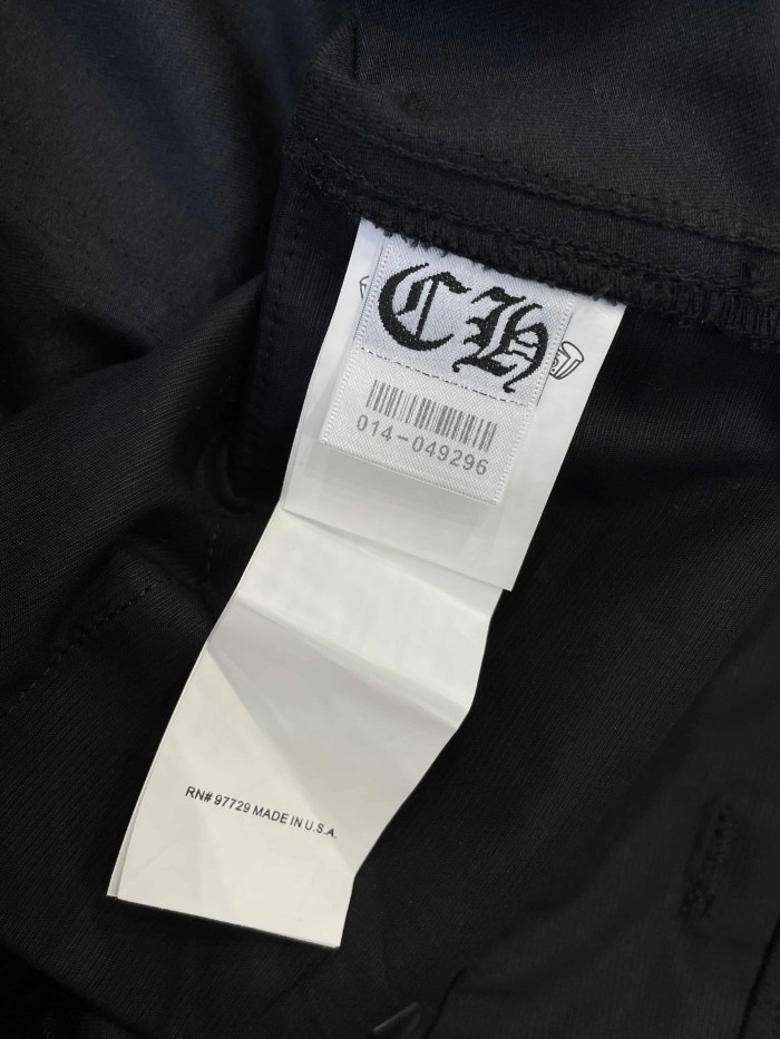 1:1 quality version Sterling Silver Cross Patch Wide-Leg Cargo Pants 28937967