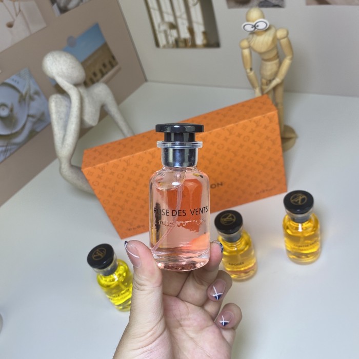 LV Louis Vuitton Mini Perfume Set (4 pieces) with spray heads 28930279