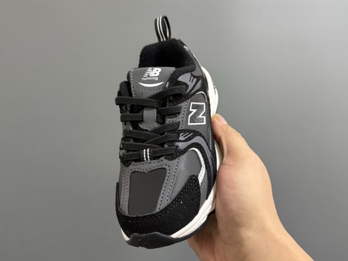 530 Leather Upper Elastic Band Dad Shoes for Kids 4 colors 28998742