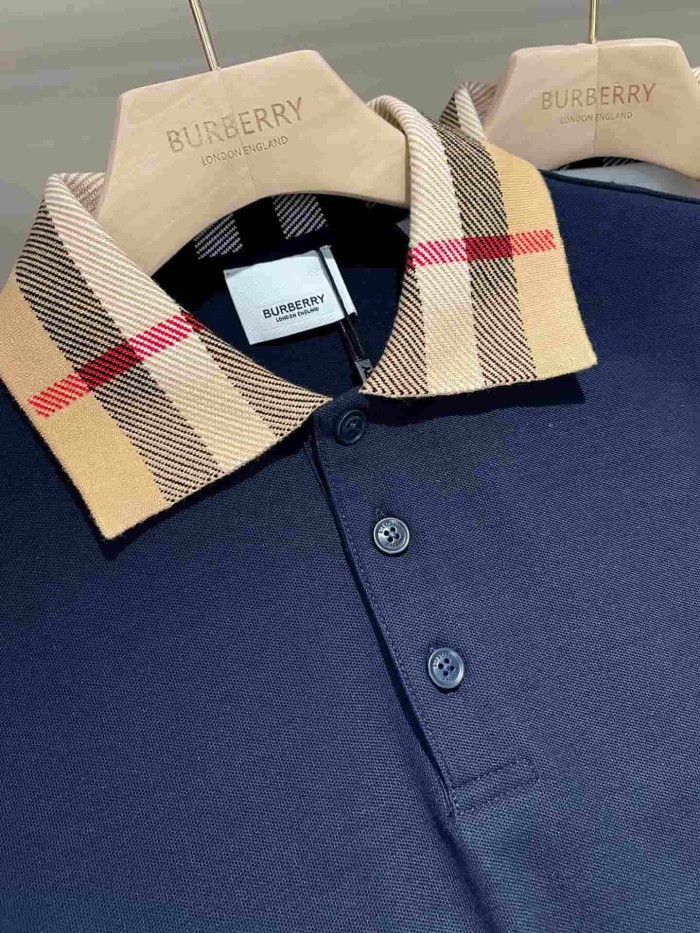 1:1 quality version Classic Check Collar Polo Tee 4 colors 29069301