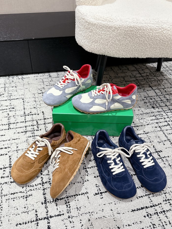 1:1 quality version 28393491 Nylon Suede Patchwork Training Shoes 3 colors