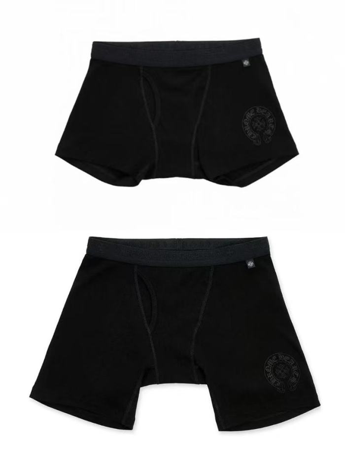 1:1 quality version Quality version Hearts style cross & letter stretch couple boxer briefs 28933134