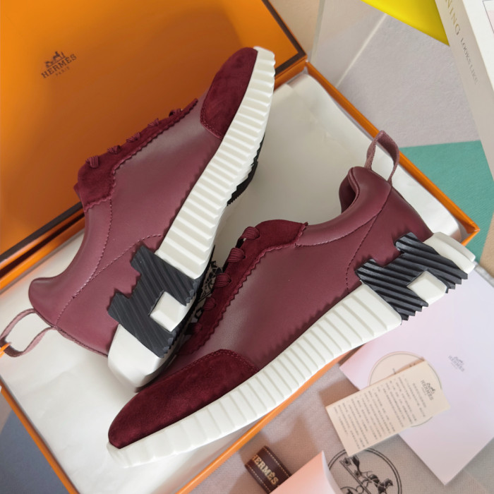 [plus-size shoes]Bouncing Genuine Leather Couple Style Sneakers 14 colors 29085445