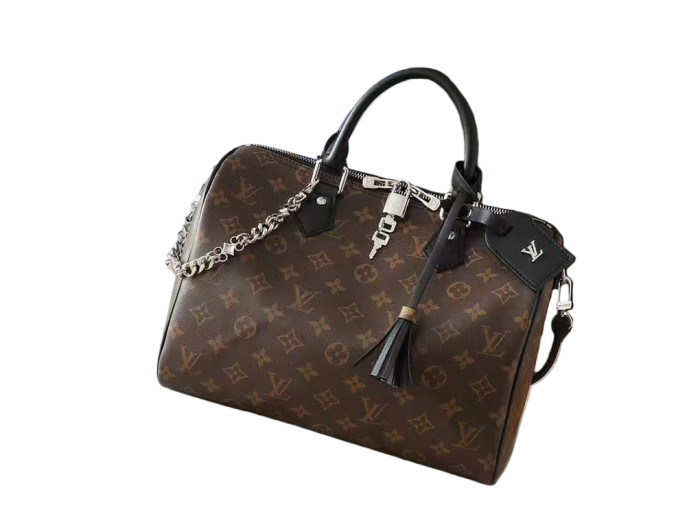 SPEEDY SOFT 30 Floral Pattern Leather Handbag 28677515