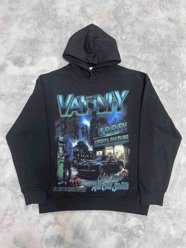 Vale Forever Cash Chaos Printed Hoodie