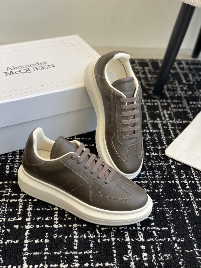 1:1 quality version Classic Solid Color Suede/Cowhide Sneakers 9 colors