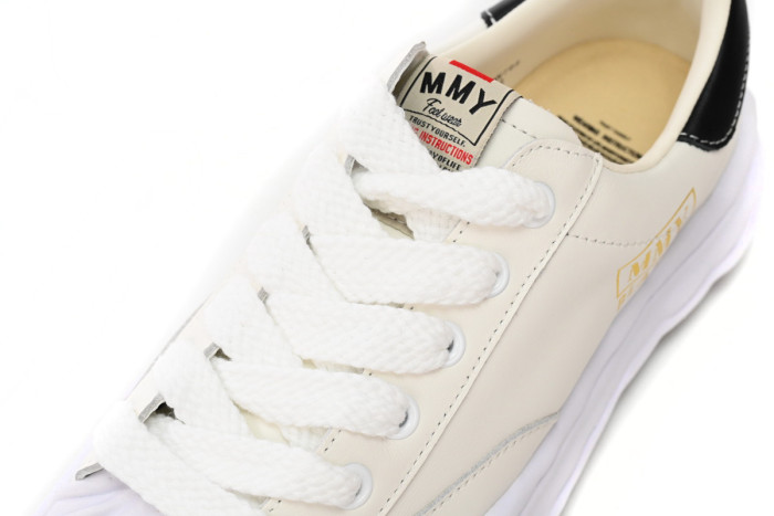 M@ison Mih@r@ Blakey OG Sole Leather Low White A06FW702 NO.702