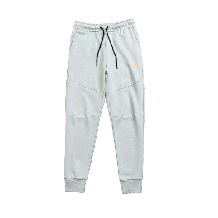 Gray and Blue Color-blocked Windrunner Hoodie & Pants Set 28692012