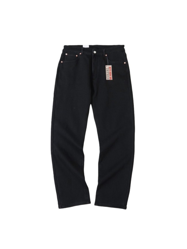 RRL Slim Fit Black Selvedge Jeans 28656092